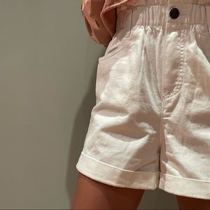 H&M - White Denim Short